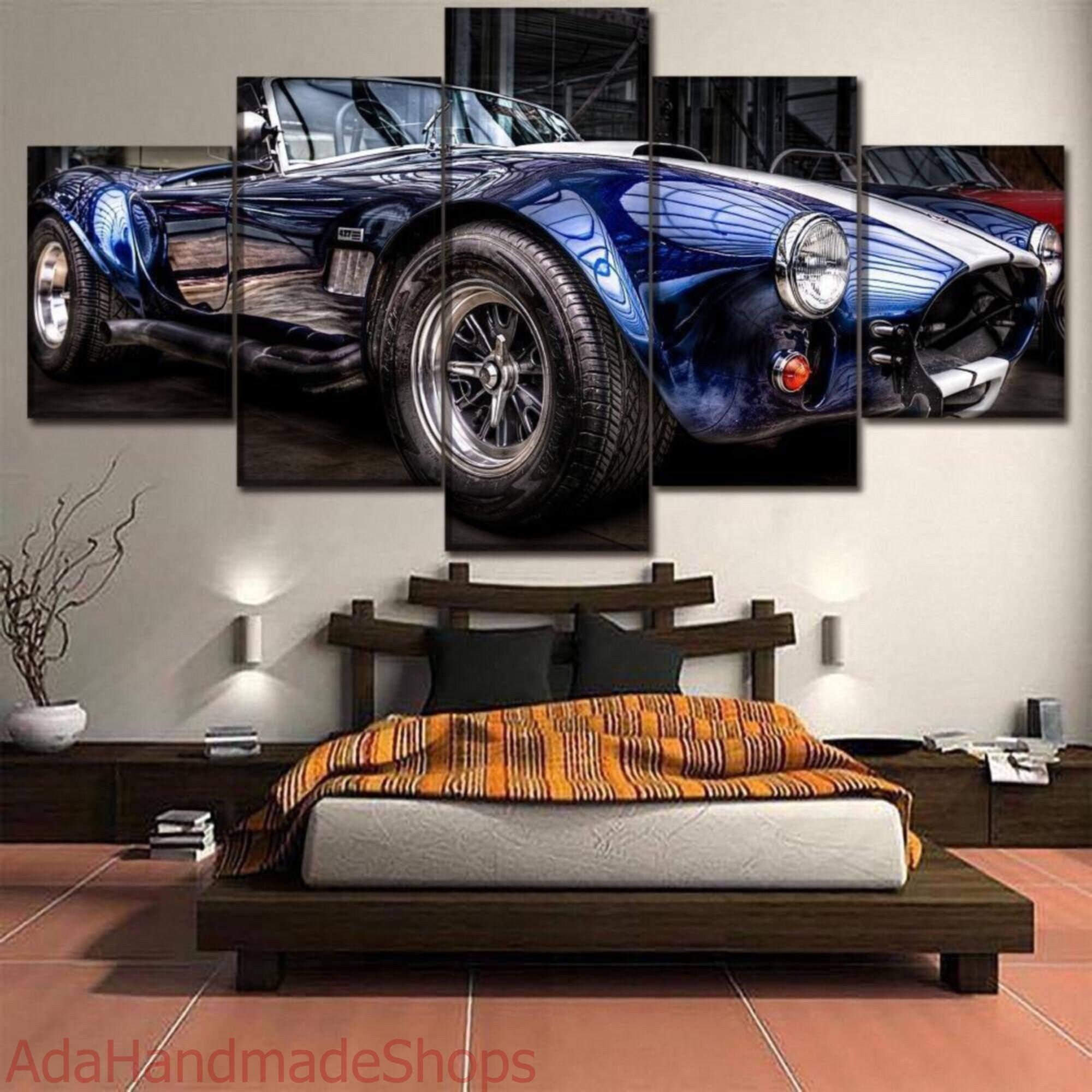 Cars 5 Panel Canvas - Etsy