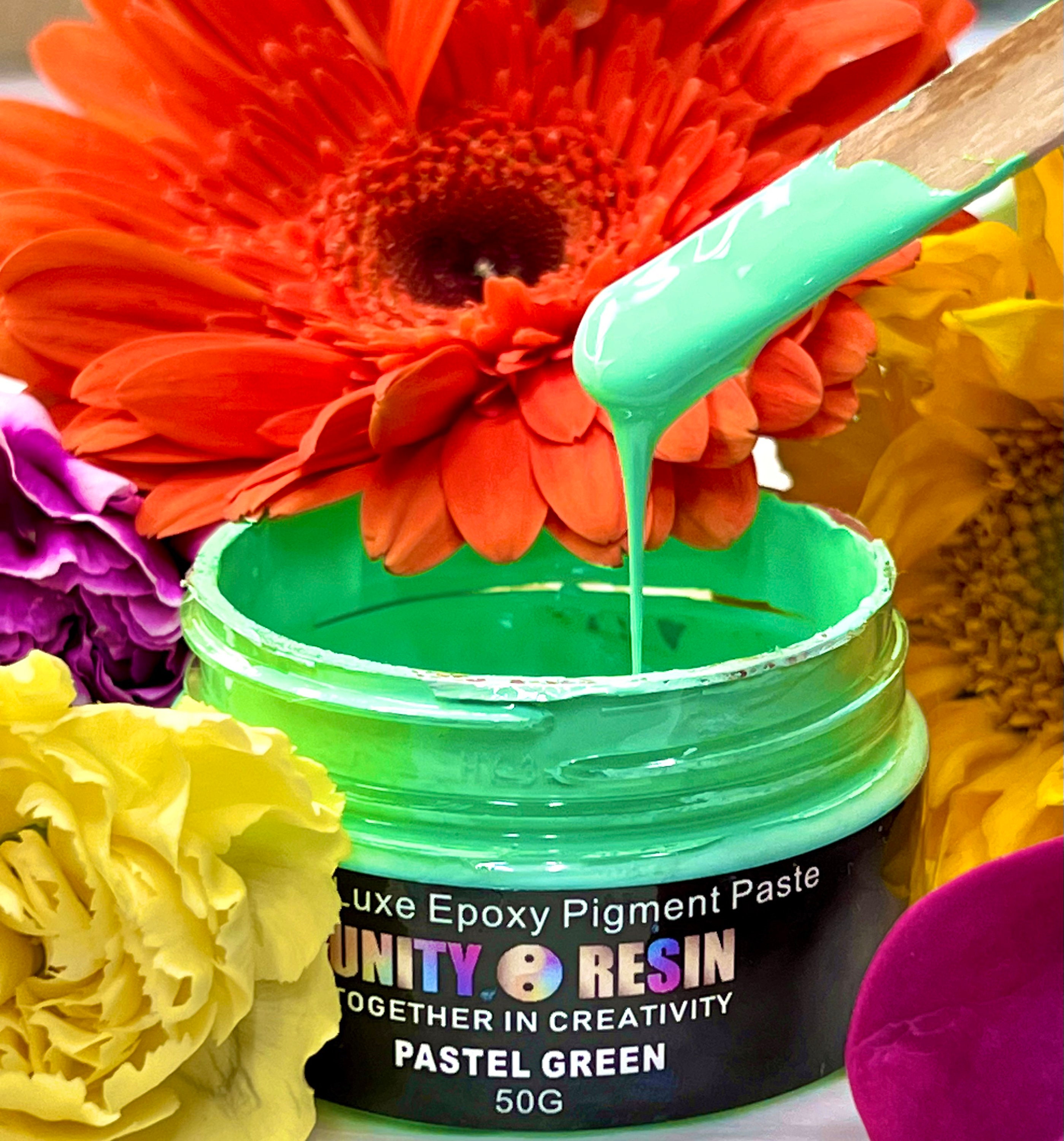 Ultra Luxe' Epoxy Pigment Paste-pastel GREEN Discounted 