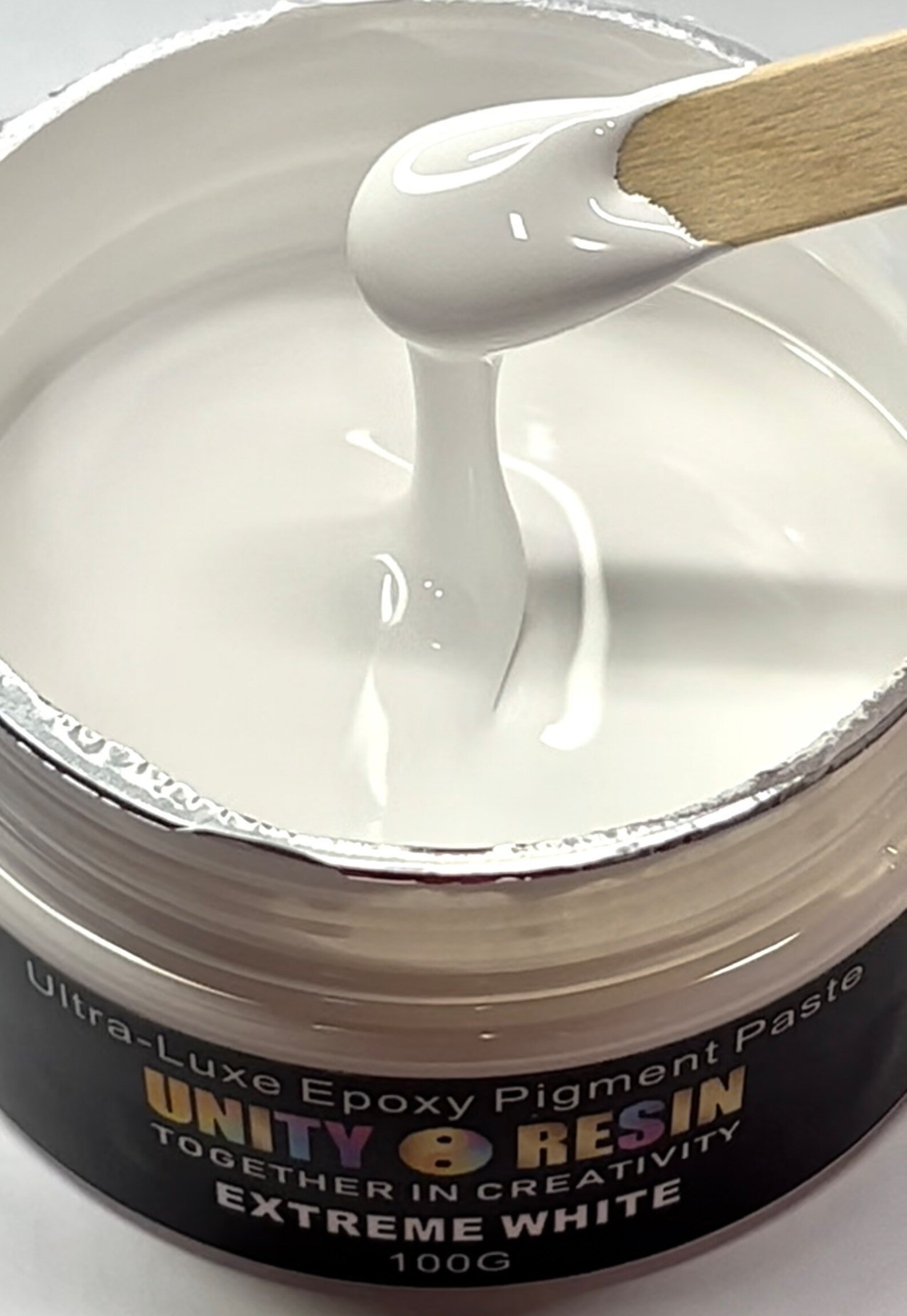 Ultra Luxe' Epoxy Pigment Pasteextreme WHITE Resin Art Etsy