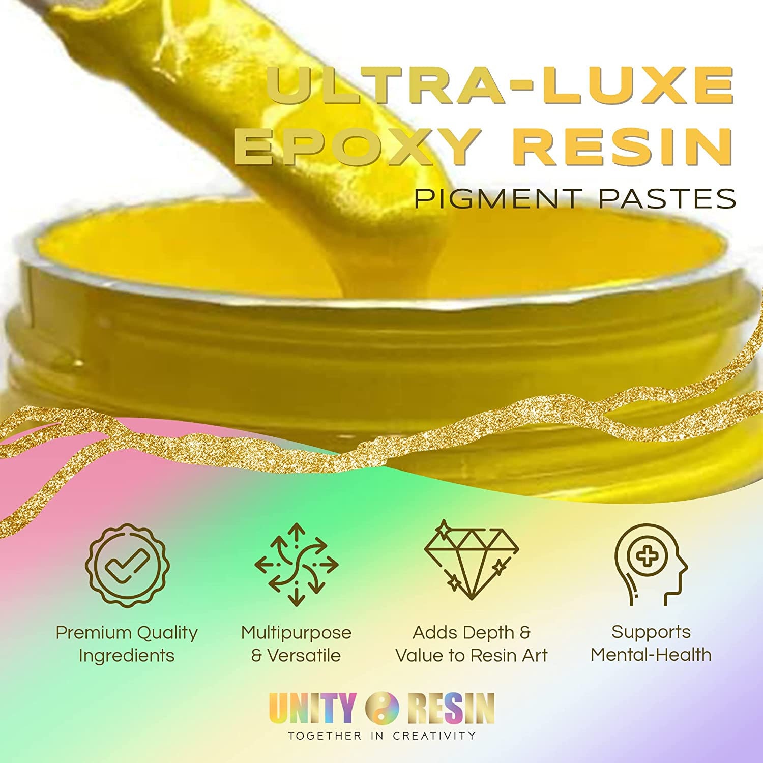 Ultra Luxe' Epoxy Pigment Paste-extreme WHITE, Resin Art, White Mica, Epoxy  Paste, Resin Pigments, Geode Art, Resin Paint, Resin Wave Art 