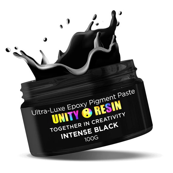 Ultra Luxe' Epoxy Pigment Paste-intense BLACK, Resin Art, Black Mica, Epoxy  Paste, Resin Pigments, Geode Art, Resin Paint, Black Resin Art 