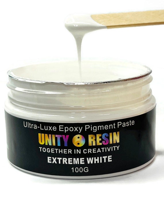 Ultra Luxe' Epoxy Pigment Paste-extreme WHITE, Resin Art, White Mica, Epoxy  Paste, Resin Pigments, Geode Art, Resin Paint, Resin Wave Art 