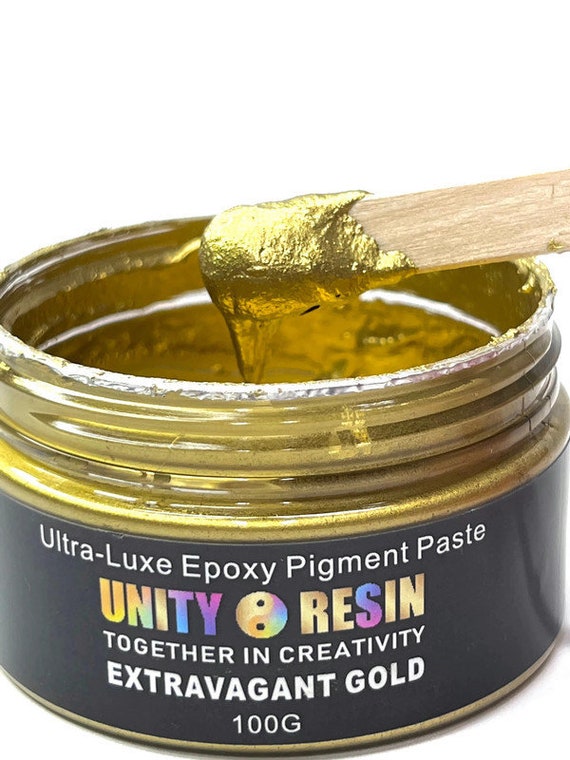 Ultra Luxe' Epoxy Pigment Paste-extravagant GOLD, Resin Art, Gold Mica,  Floating Pigment, Resin Lacing, Resin Pigments, Resin Cell Pigments 