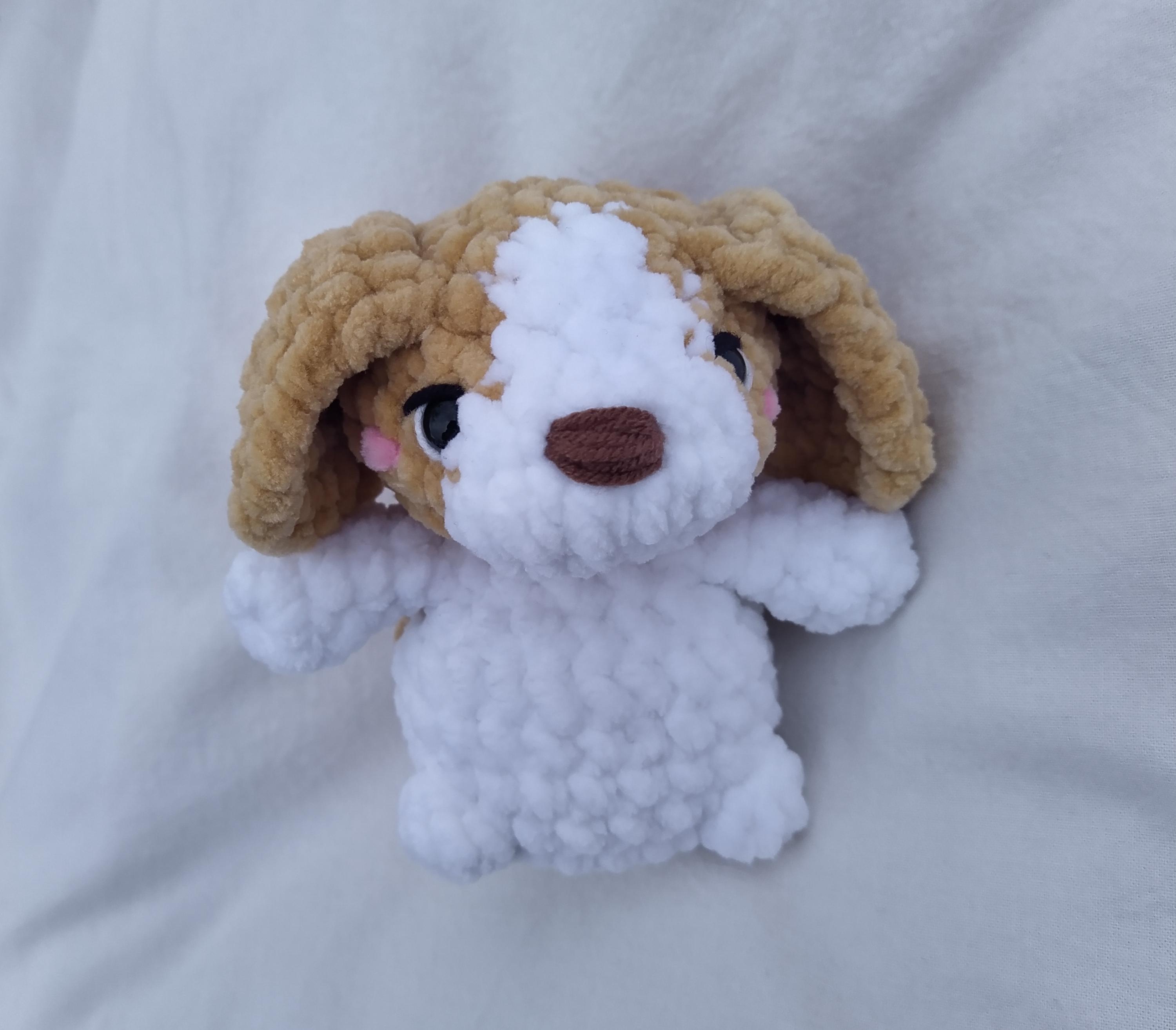 NO SEW English Cocker Spaniel Crochet Pattern, Dog Animal Plushie PDF ...
