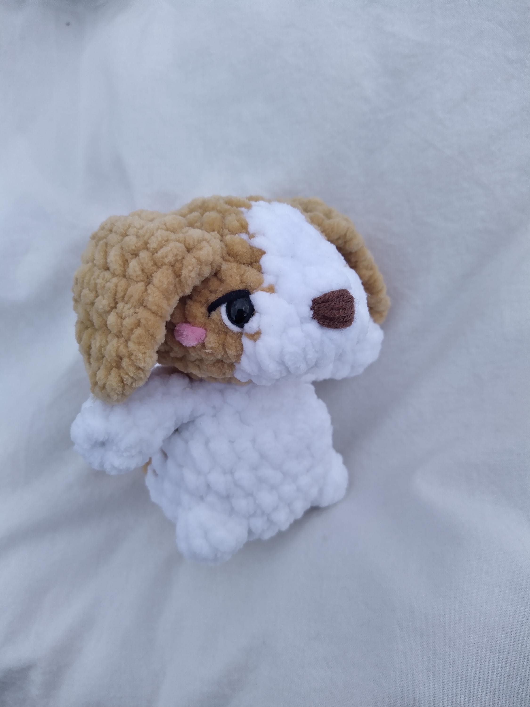 NO SEW English Cocker Spaniel Crochet Pattern, Dog Animal Plushie PDF ...