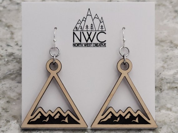 Etsy 2024 mountain earrings