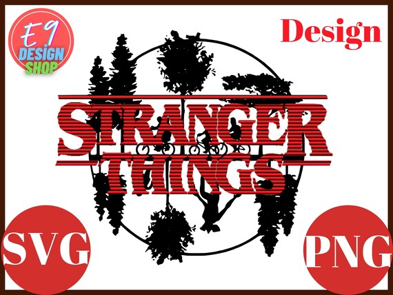 Stranger Things Tshirt SVG Printable Stranger Things Design | Etsy