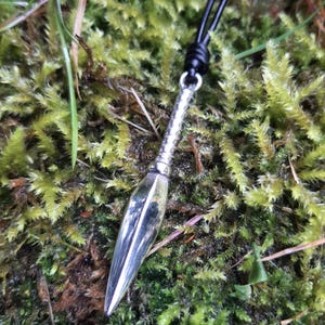 Odin&#39;s Gungnir spear pendant necklace | Viking jewellery | Stainless steel