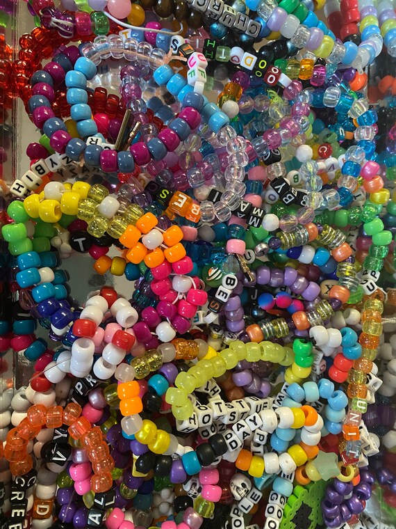 6 Lot Kawaii Cute Kandi Bracelets FREE Festival Rave India | Ubuy