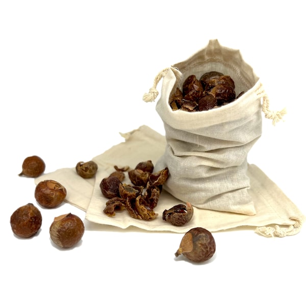 organic soap nuts - deseeded (sapindus mukorossi) | zero waste home