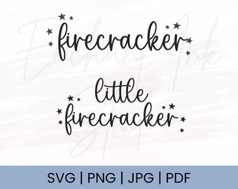 Feuerwerkskörper geschnitten Datei | Kleiner Feuerwerkskelch | Passendes SVG Png Pdf Jpg | Mama und ich Druck | 4. Juli SVG | Amerika svg