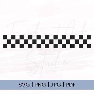 Svg rayures de course | Svg à carreaux | Damier Svg | Nascar Svg | Svg damier noir et blanc