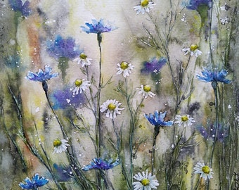 Aquarellbild 24x32