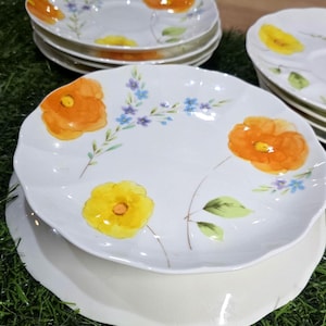 Mikasa Dinnerware Set 70s - Etsy