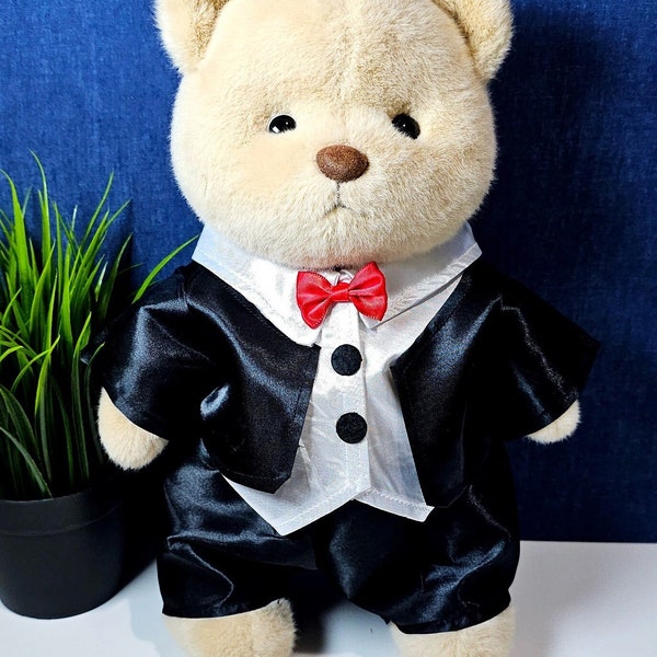 Wedding Tuxedo, Luna Bear Clothes, Cute Bear, Bear Dress, Bear Outfit, Costumes