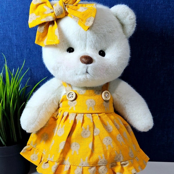 Summer Dress, Luna Bear Clothes, Bear Outfit, Costumes;Cabbage Patch Kid Outfit
