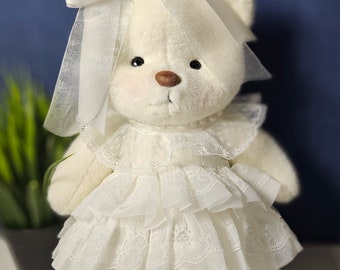 Wedding Dress 2, Luna Bear Clothes, Cute Bear, Bear Dress, Bear Outfit, Costumes