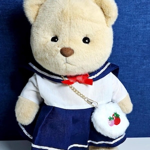 School Uniform Costume , Luna Bear Clothes, Cute Bear, Bear Dress, Bear Outfit, Costumes