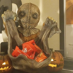 Trick R Treat Sam Halloween Candy dish