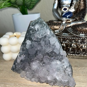 Amethyst Cut Base/ Chunky Amethyst Crystalline/ Light Amethyst