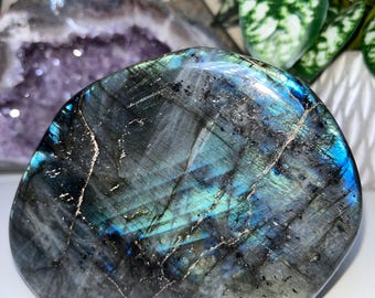 Labradorite Freeform Flashy Crystal
