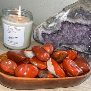 Red Jasper, Tumbled Red Jasper, Natural Red Jasper