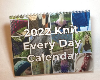 Knitting Calendar | Etsy