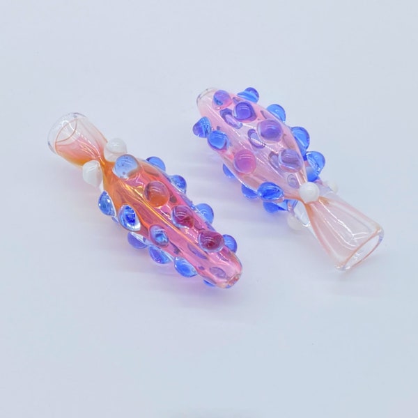 3" Pink One Hitter Pipe  Glass One Hitter Pipes Designed For A Quick Hit. For A Smoother Smoking Experience.