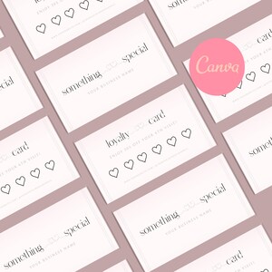 ピンクのポイントカード Canva テンプレート | DIY 美容ビジネス ブランディング | ネイル テクニシャン、まつげテクニシャン、メイクアップ アーティスト、エステティシャン向けのミニマル デザイン