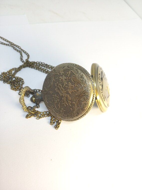 Pocket watch quartz Not working Gem