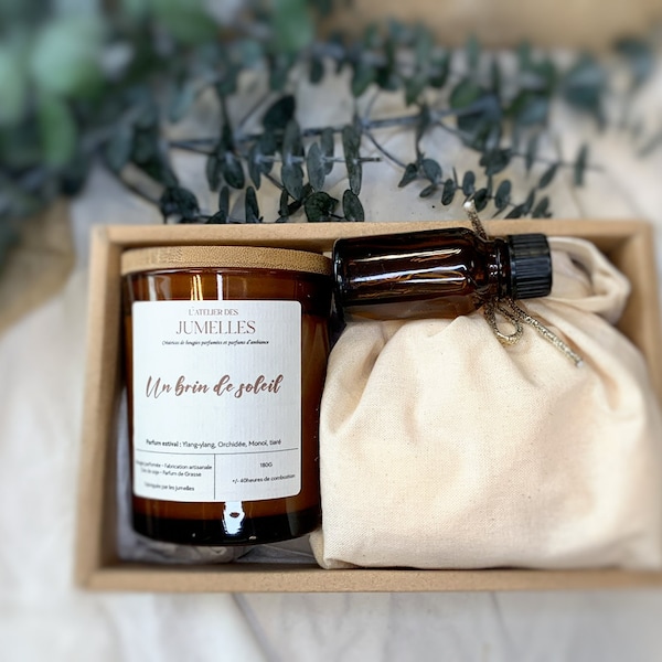 Kit fabrication bougie végétale, fleurs séchées 180g – DIY  / Fabriquez votre bougie végétale à la cire de soja, fleurie et parfumée.