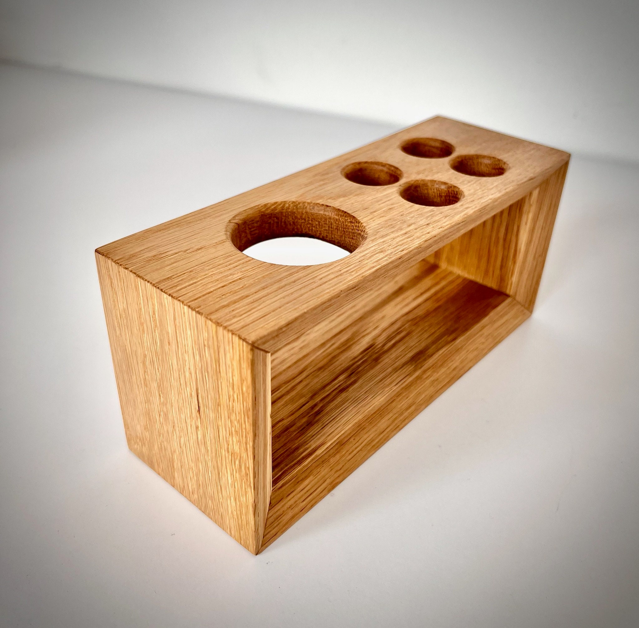 Wood Toothpaste Wooden Toothbrush and Toothpaste Holder \ Wooden Electric Toothbrush ...