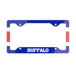 Heavy Duty Chrome Metal License Plate Frame – Universal, Chip Resistant