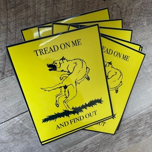 Gadsden Malinois sticker