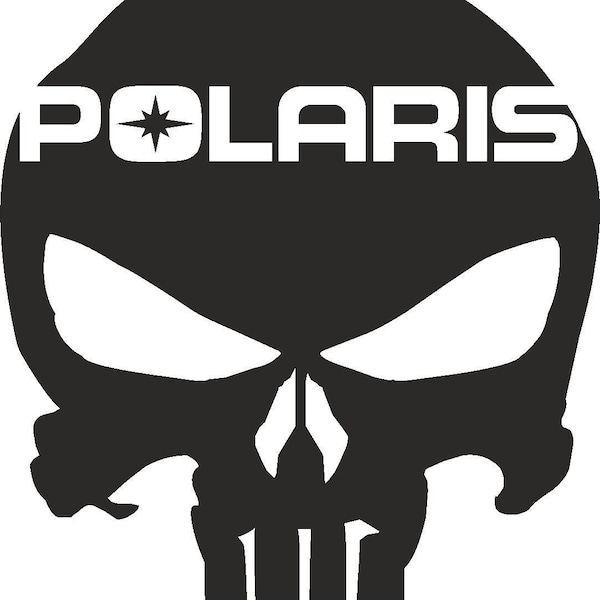 Polaris Punisher skull .svg .pdf .png file  Cricut SVG - Silhouette File - Cricut Files - Silhouette Download - Cricut Download