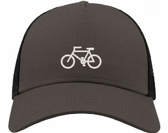 Chapeau de casquette de baseball de camionneur de vélo fait à la main avec broderie.