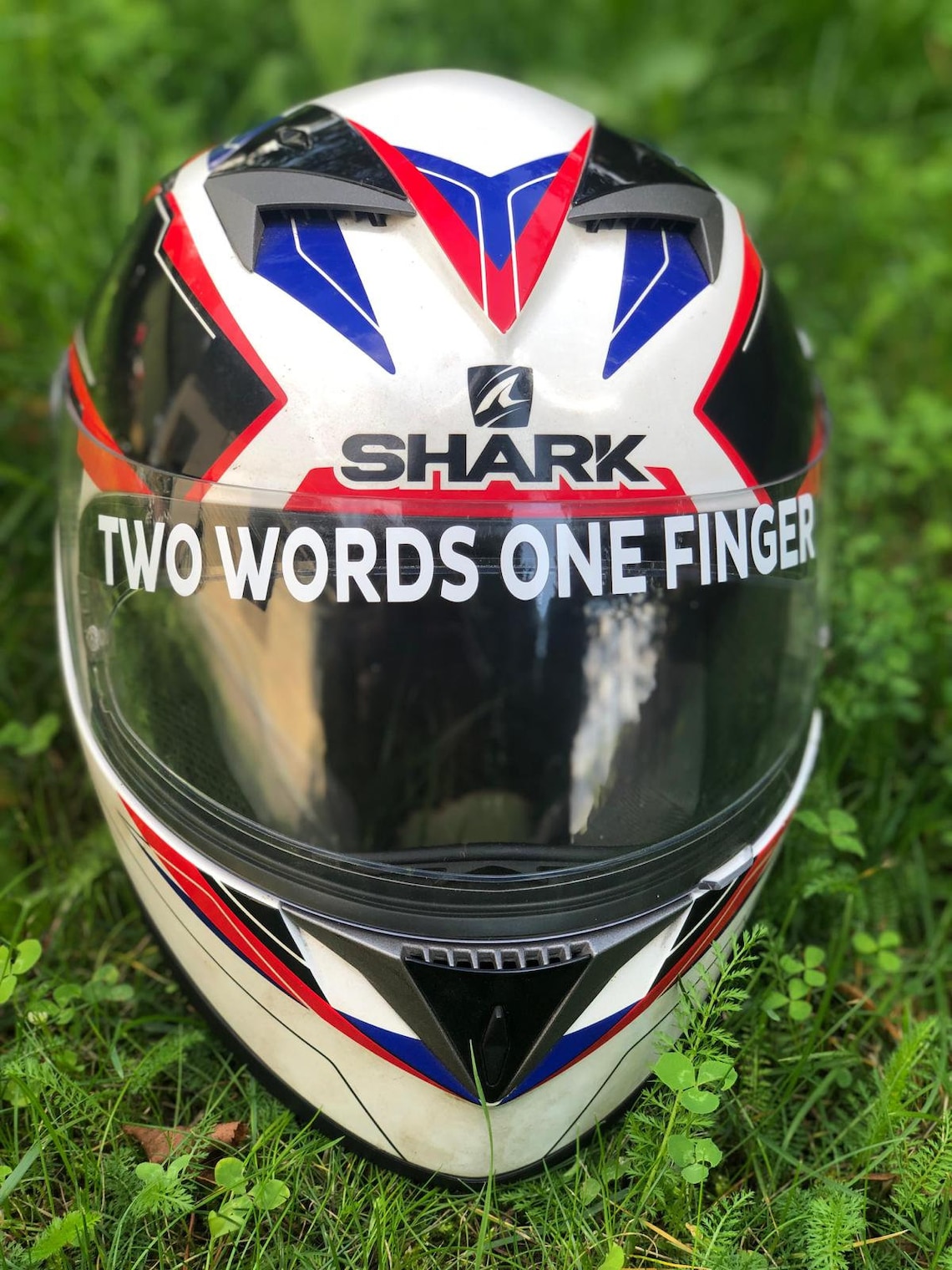 Custom Helmet Visor Text Decals, Motorcycle Bicycle MTB ATV Vinyl ...
