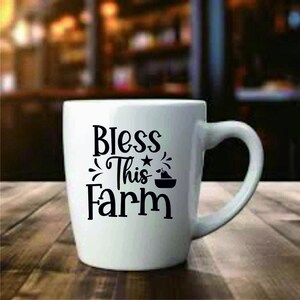 Bless this farm design .svg .pdf .png file  Cricut SVG - Silhouette File - Cricut Files - Silhouette Download - Cricut Download