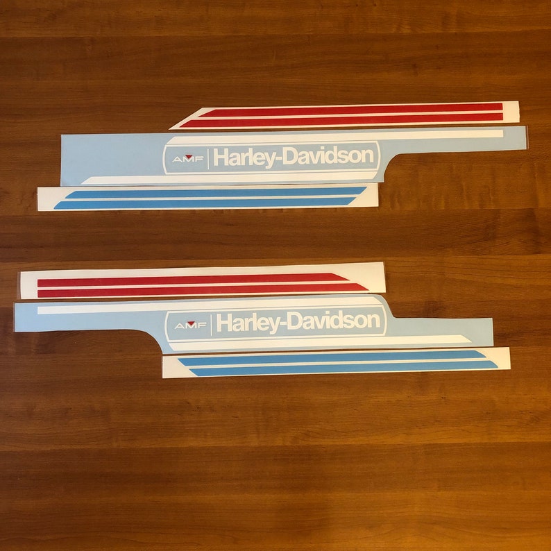 Decals/stickers for AMF Harleydavidson Gas Fuel Tank Bike Etsy