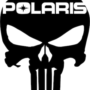 Tête de mort Polaris Punisher .svg .pdf .png fichier Cricut SVG - fichier Silhouette - fichiers Cricut - téléchargement Silhouette - téléchargement Cricut