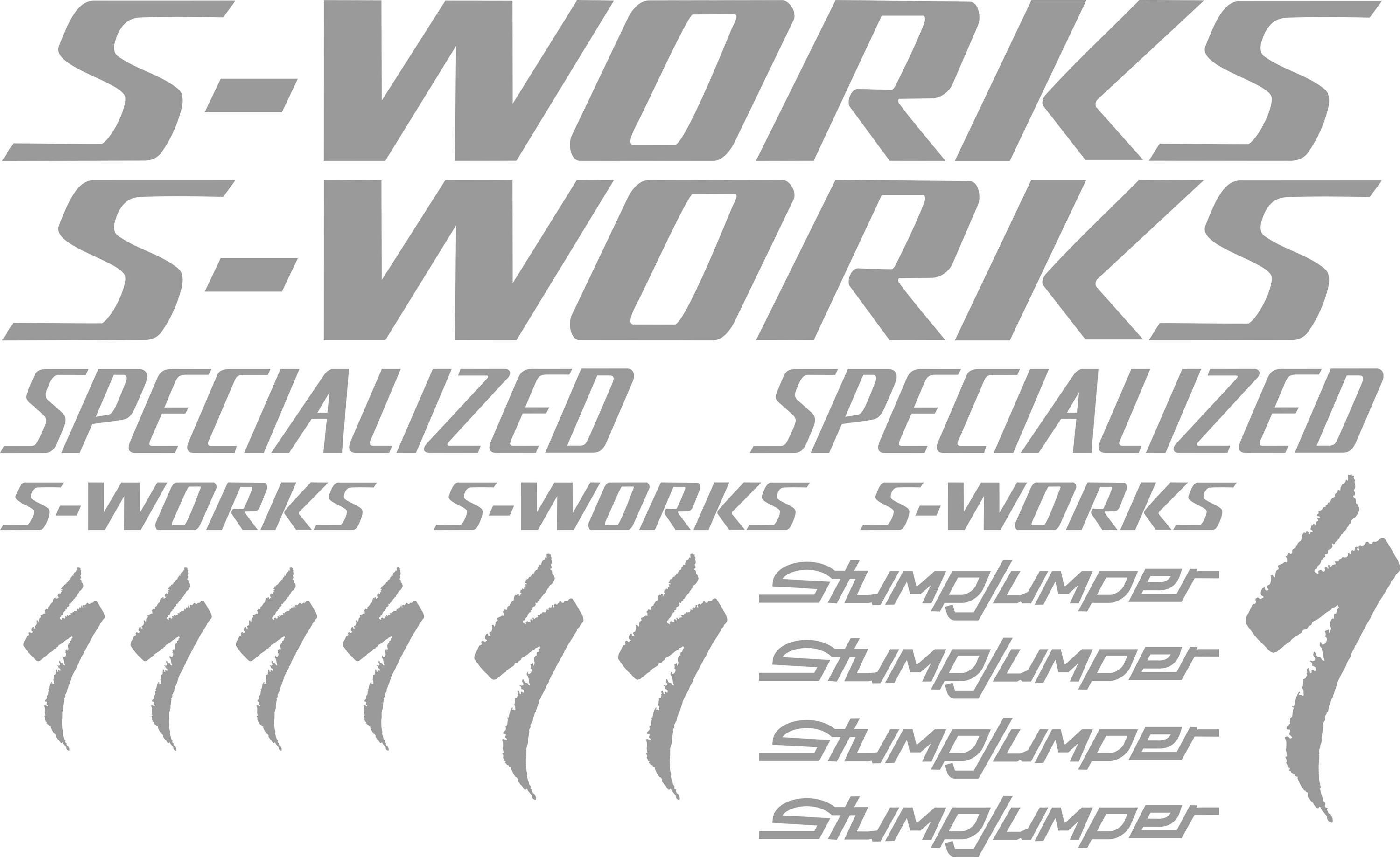 S works Specialized Stumpjumper Matte Gold Decals Stickers Bicycle Frame Cycling Road Bike Etsy