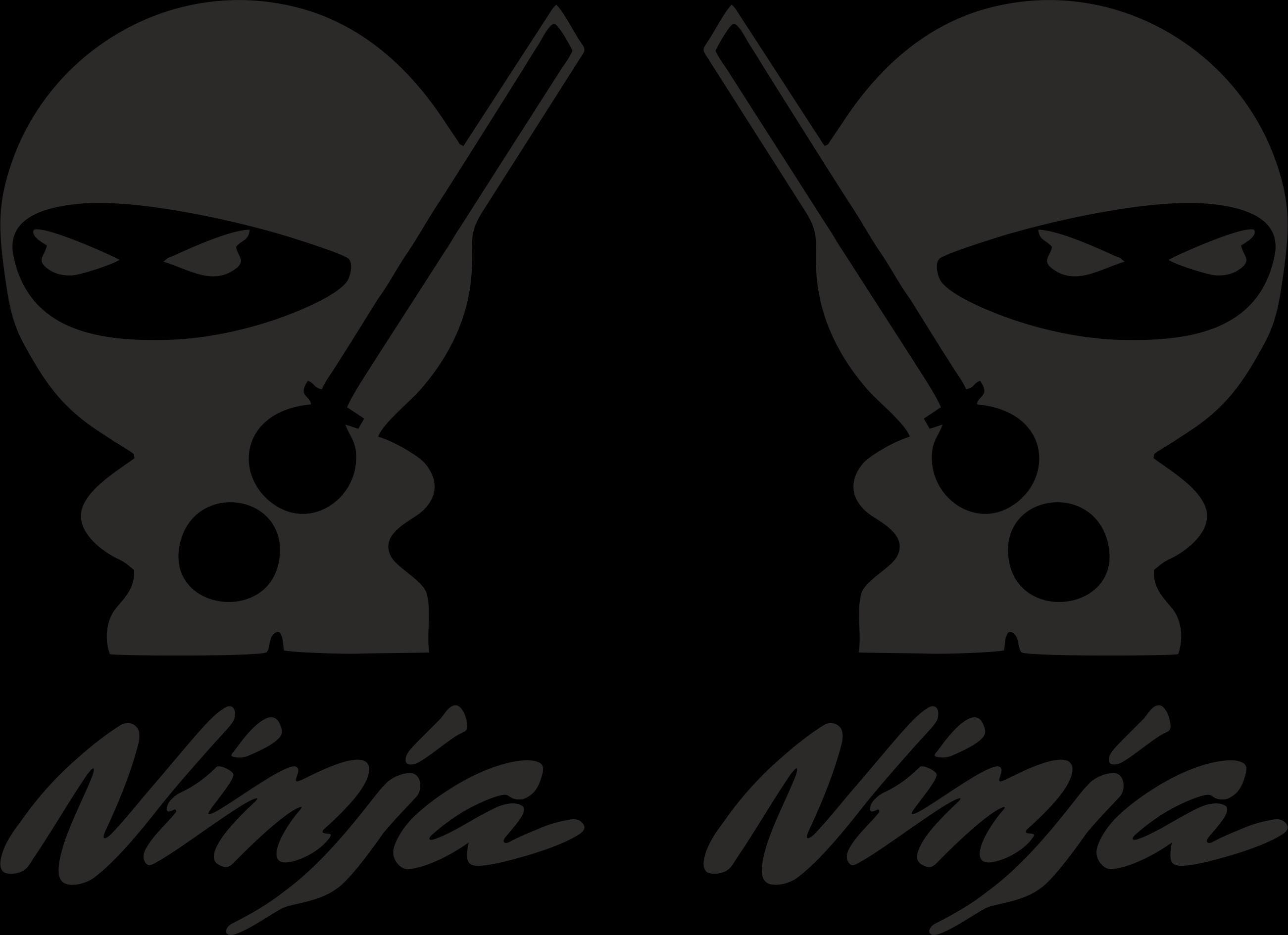 Kawasaki Ninja Logo SVG – Cricut & Silhouette Cut Files (digital