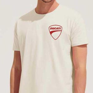 T-shirt avec logo Ducati. Toutes les tailles.
