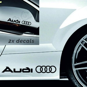 Buy Audi Rings Decals Online In India -  India