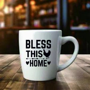 Bless this home design sign .svg .pdf .png .dxf file  Cricut SVG - Silhouette File - Cricut Files - Silhouette Download - Cricut Download