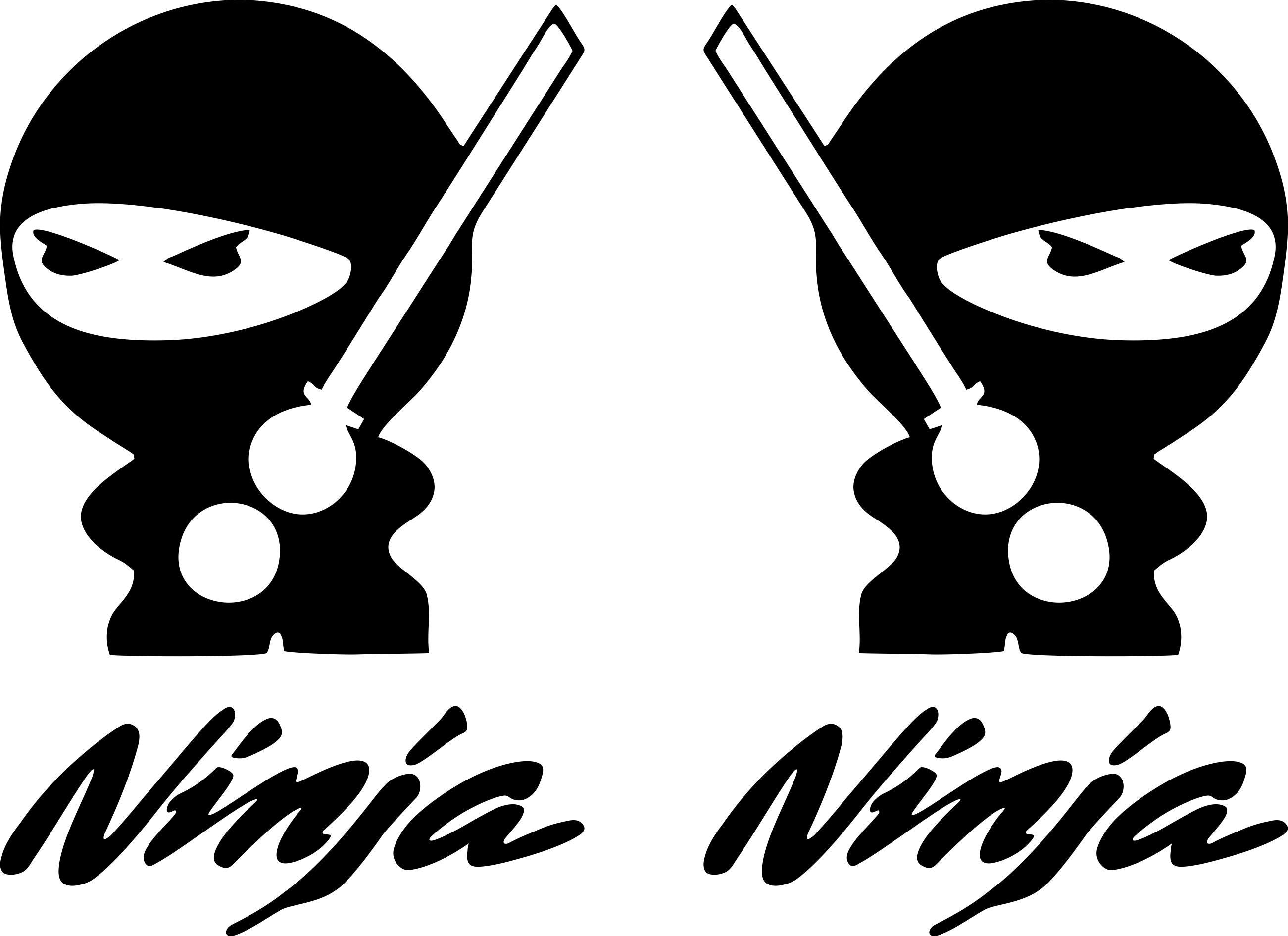 Kawasaki Ninja Logo SVG – Cricut & Silhouette Cut Files (digital