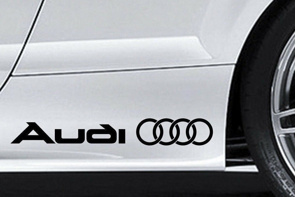 Aufkleber Audi Spiegel Auto 2 Stickers A3 A4 A5 A6 Q3 Q5 Q7 Tt Sline s3 s4