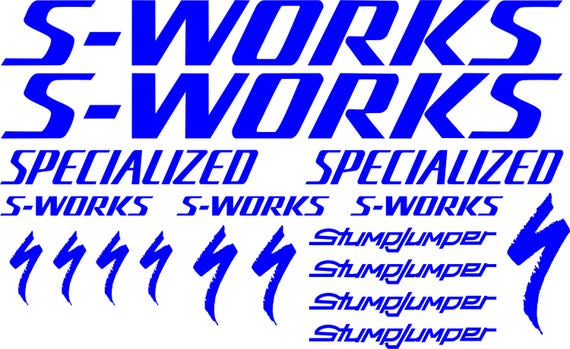 S works Specialized Stumpjumper Matte Gold Decals Stickers Bicycle Frame Cycling Road Bike Etsy