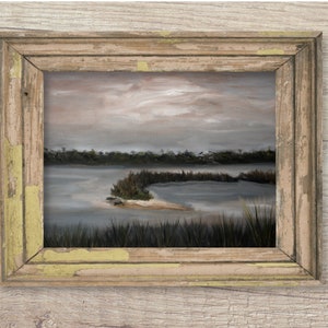 Coastal Landscape Art Print: Perdido Key Oil Painting (8x10 Unframed)