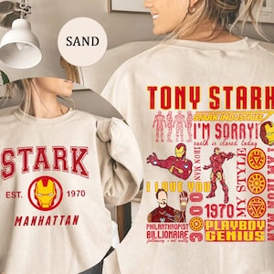 Marvel iron man sweatshirt hotsell